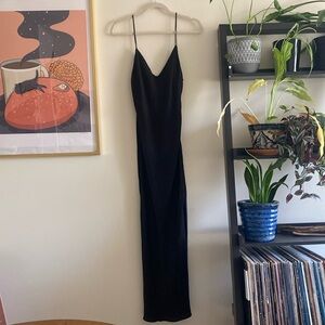 Black ASOS Strap Dress